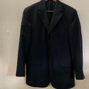 Alfani 100% wool Classic Black Men's Blazer 38S